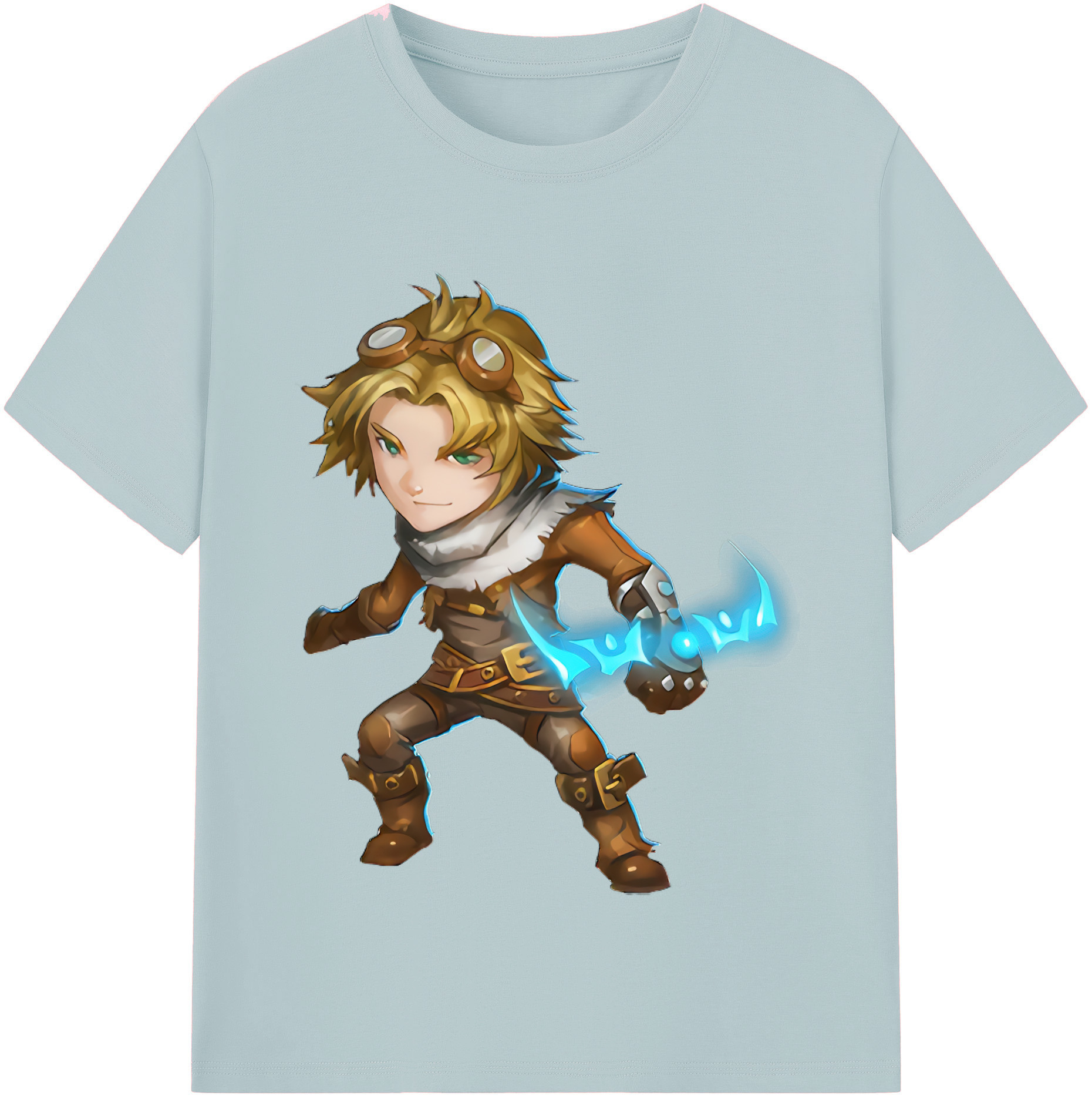 リーグ・オブ・レジェンド League of Legends LOL 綿100％半袖Tシャツ（フロントプリント）